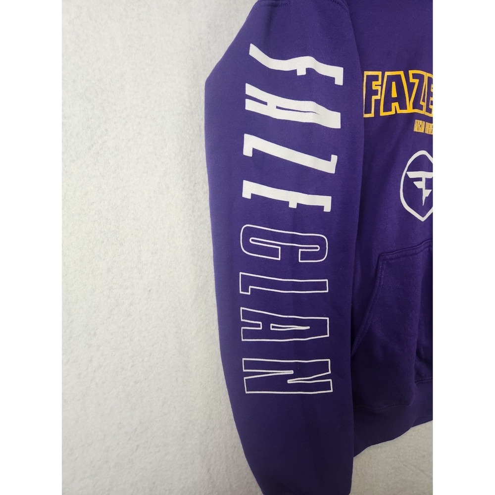 FaZe Clan Faze‎ Up Purple Hoodie Sweatshirt Size S - Picture 10 of 14